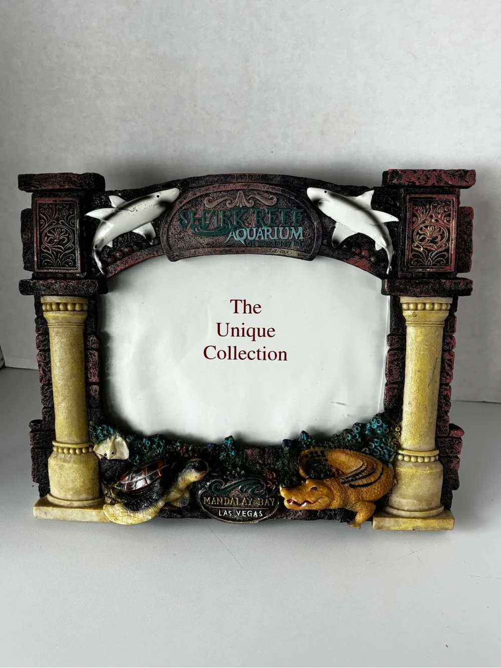 Las Vegas Mandalay Bay Shark Reef 3D Souvenir Picture Frame